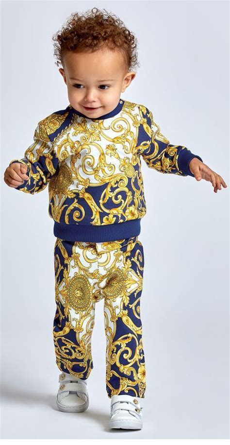 baby clothes versace|versace infant clothes.